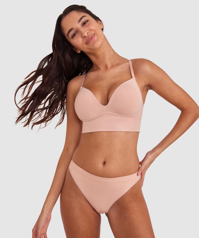 Base Layers Bikini Knicker - Nude