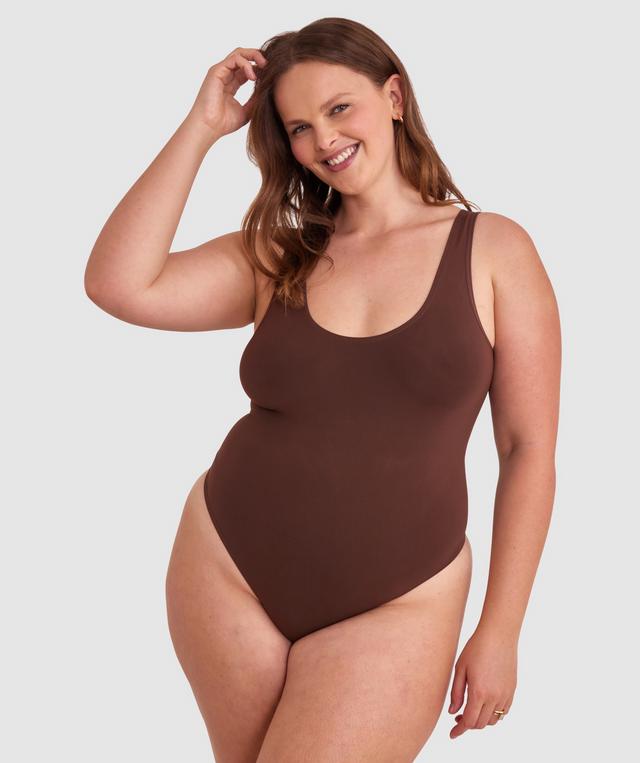 Base Layers Bodysuit - Dark Brown