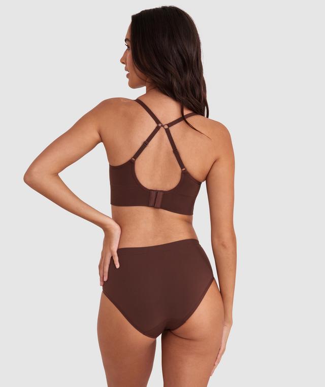 Base Layers Hipster Brief - Dark Brown