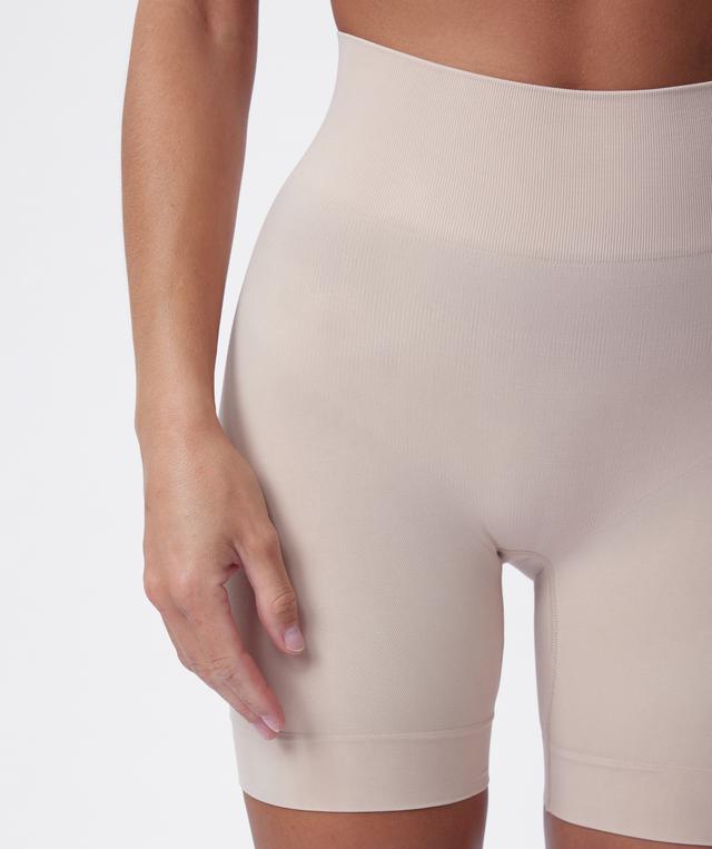 Base Layers Mid Rise Shortie - Nude 2