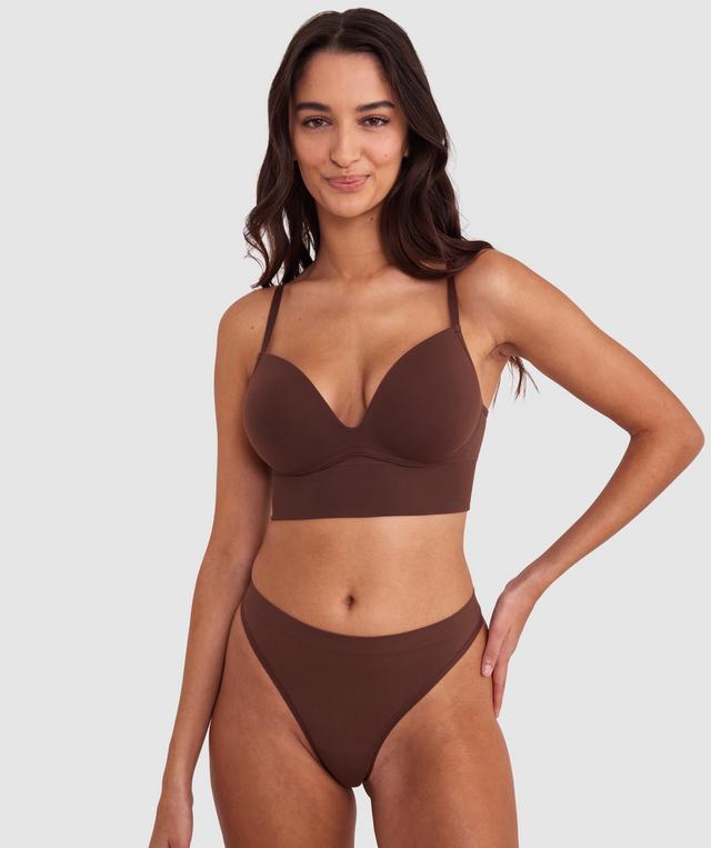 Base Layers V String - Dark Brown
