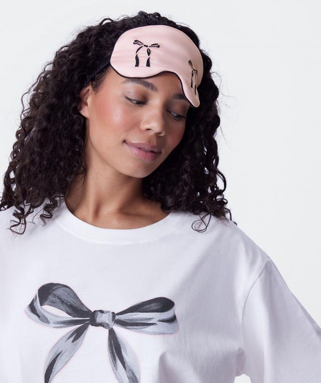 Be My Bow Eyemask - Light Pink