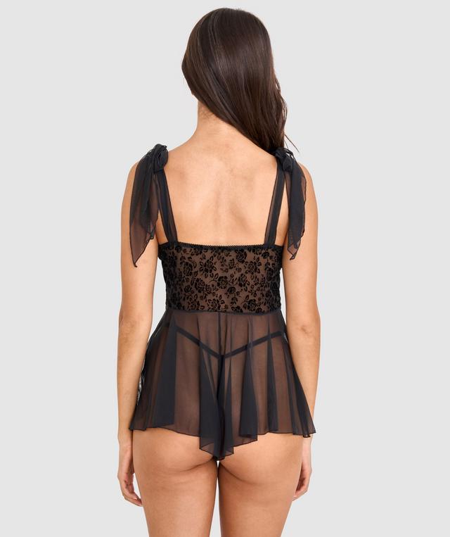 Beatrix Playsuit - Black
