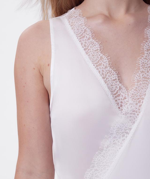 Bella Short Wrap Slip - Ivory