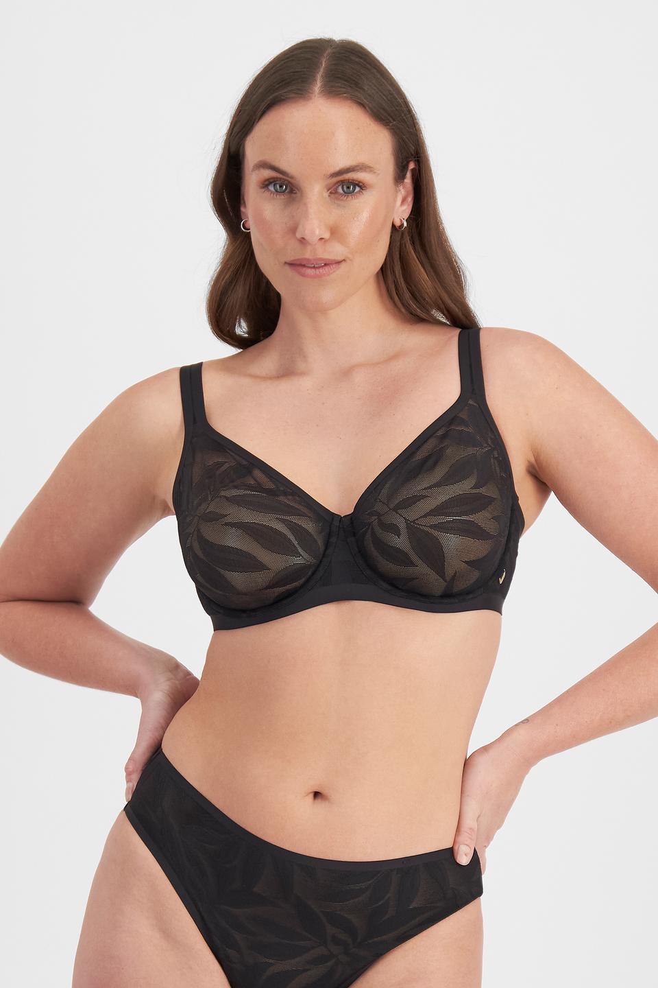 Berlei Because Minimiser - Black