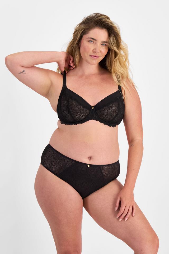 Berlei Lift & Shape Minimiser Bra - Black