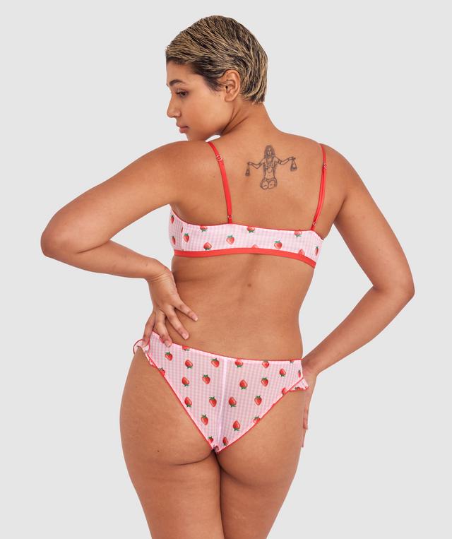 Berry Cute Bralette - Print Check
