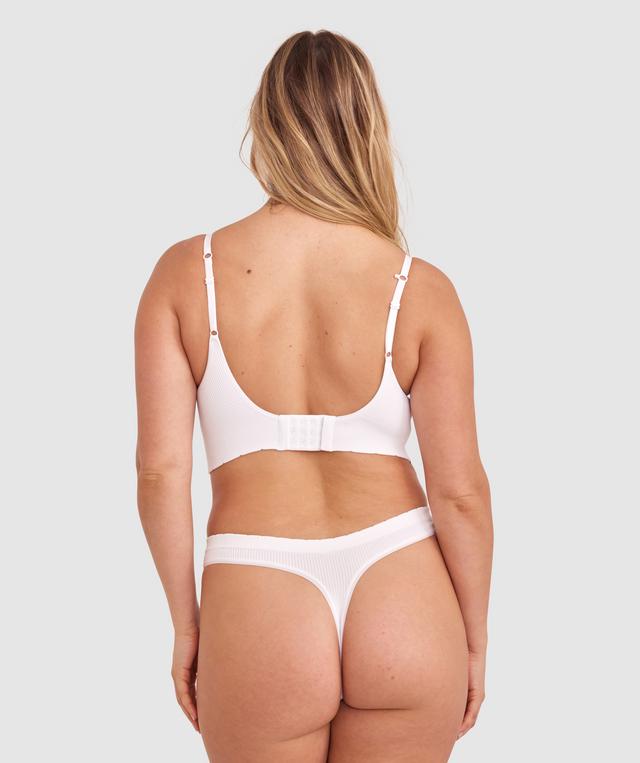 Berry Delight Push Up Wirefree Bra - Ivory