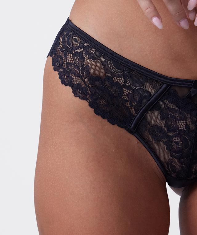 Bethany Brazilian Knicker - Black