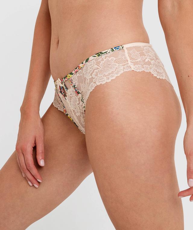 Bethany Brazilian Knicker - Cream