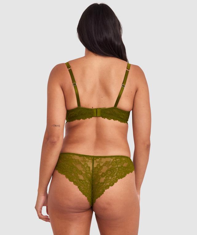 Bethany Brazilian Knicker - Khaki