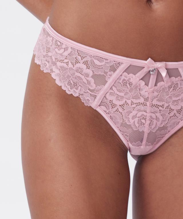 Bethany Brazilian Knicker - Light Pink