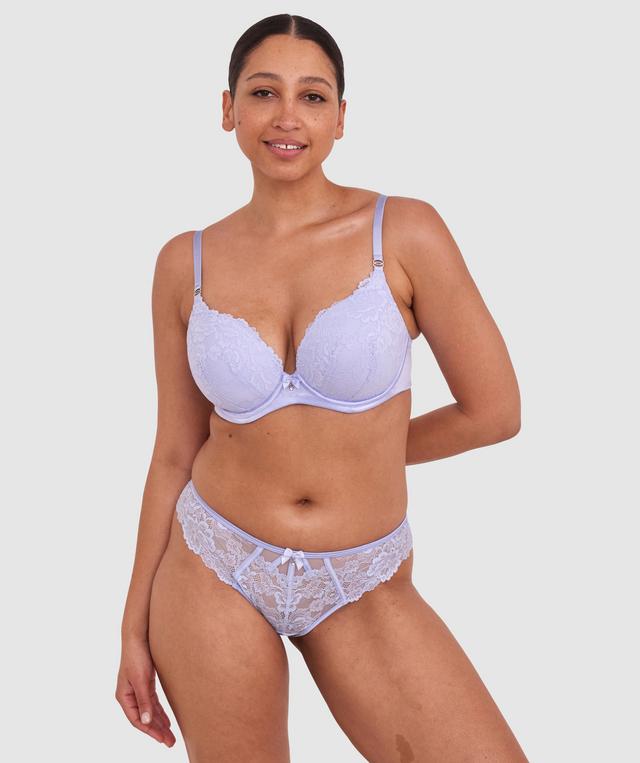 Bethany Brazilian Knicker - Pale Blue 1