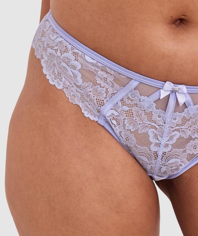 Bethany Brazilian Knicker - Pale Blue 1