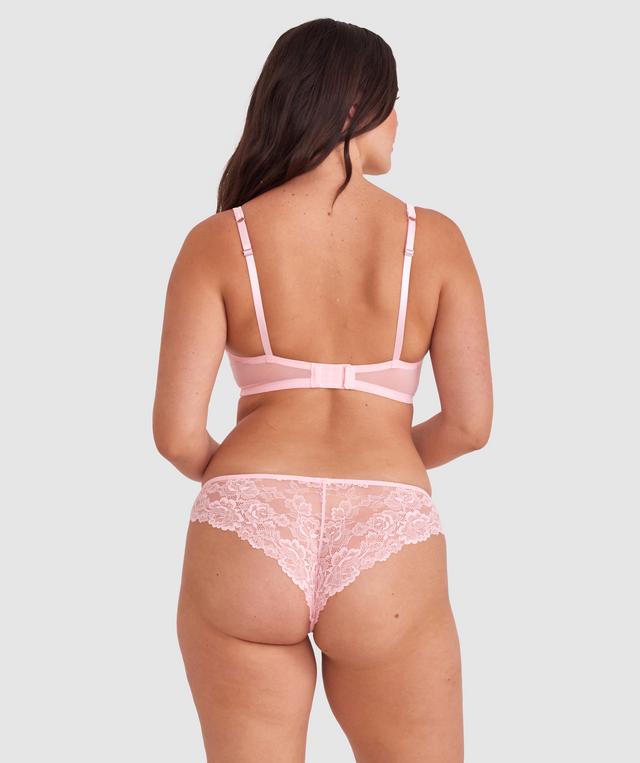 Bethany Brazilian Knicker - Pale Pink