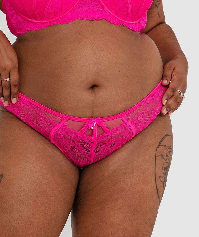 Bethany Brazilian Knicker - Pink