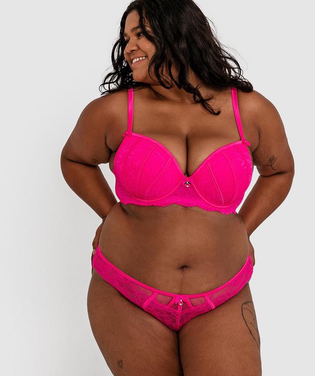 Bethany Brazilian Knicker - Pink