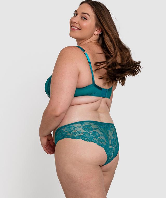 Bethany Brazilian Knicker - Teal