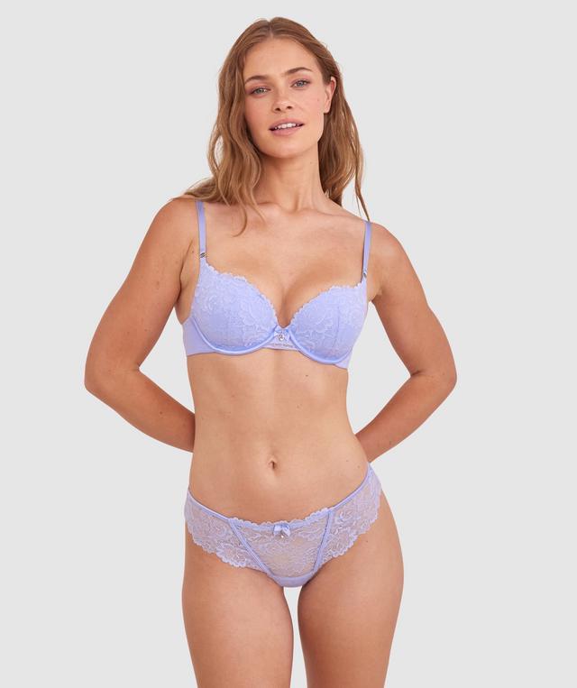 Bethany Essentials Brazilian Knicker - Pale Blue