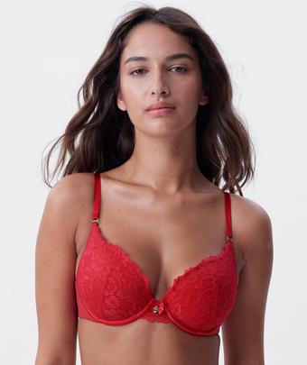 Bethany Essentials Contour Bra - Red (RED)