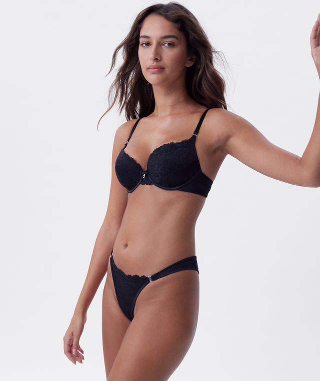 Bethany Essentials Contour Plunge Bra - Black