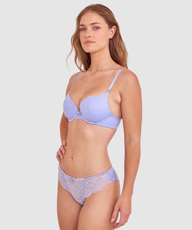 Bethany Essentials Contour Plunge Bra - Pale Blue