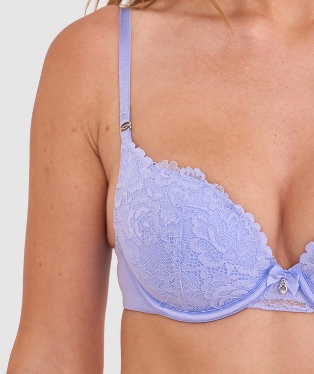 Bethany Essentials Contour Plunge Bra - Pale Blue