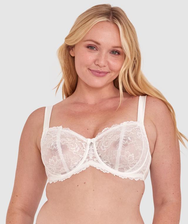 Bethany Essentials Full Coverage Underwire Bra - Ivory