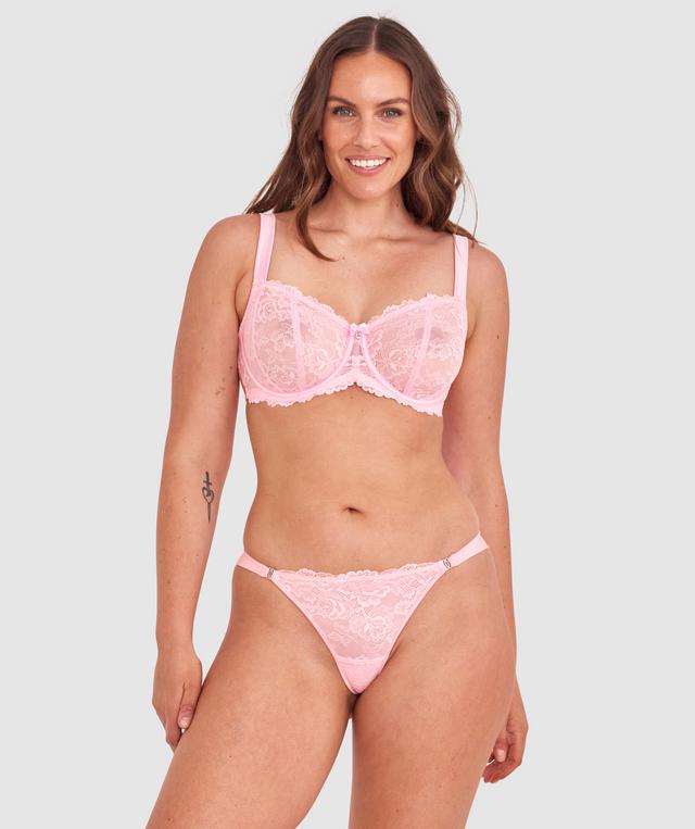 Bethany Essentials Full Coverage Underwire Bra - Light Pink