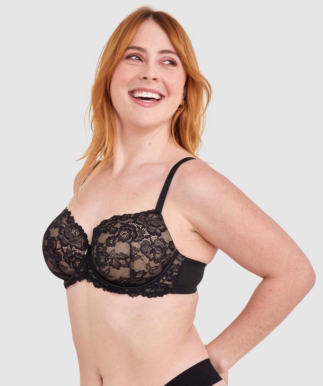 Bethany Essentials Full Cup Bra - Black