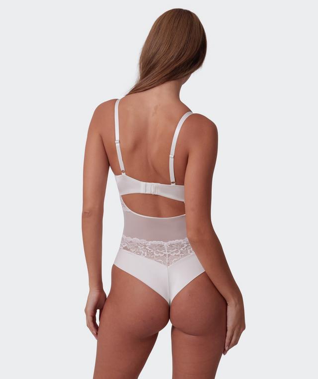 Bethany Essentials Push Up Bodysuit - Ivory