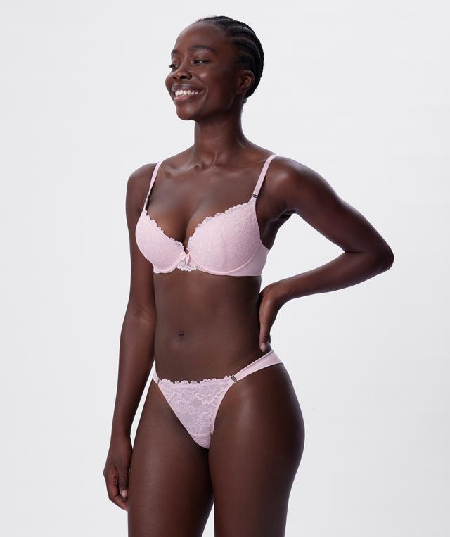 Bethany Essentials Double Push Up Bra - Light Pink