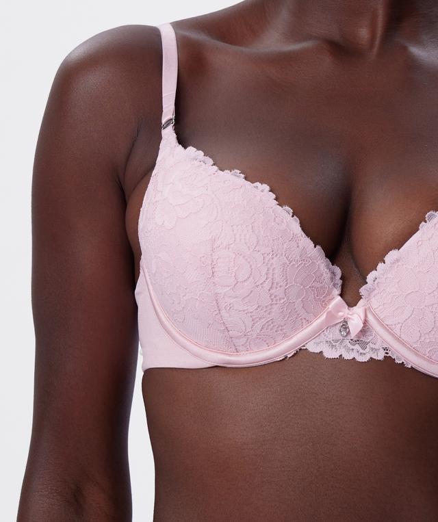 Bethany Essentials Double Push Up Bra - Light Pink