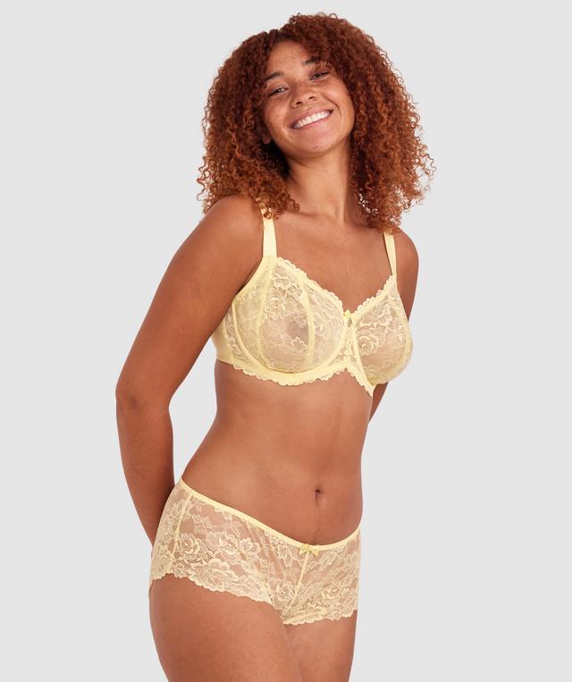 Bethany Essentials Shortie - Light Yellow