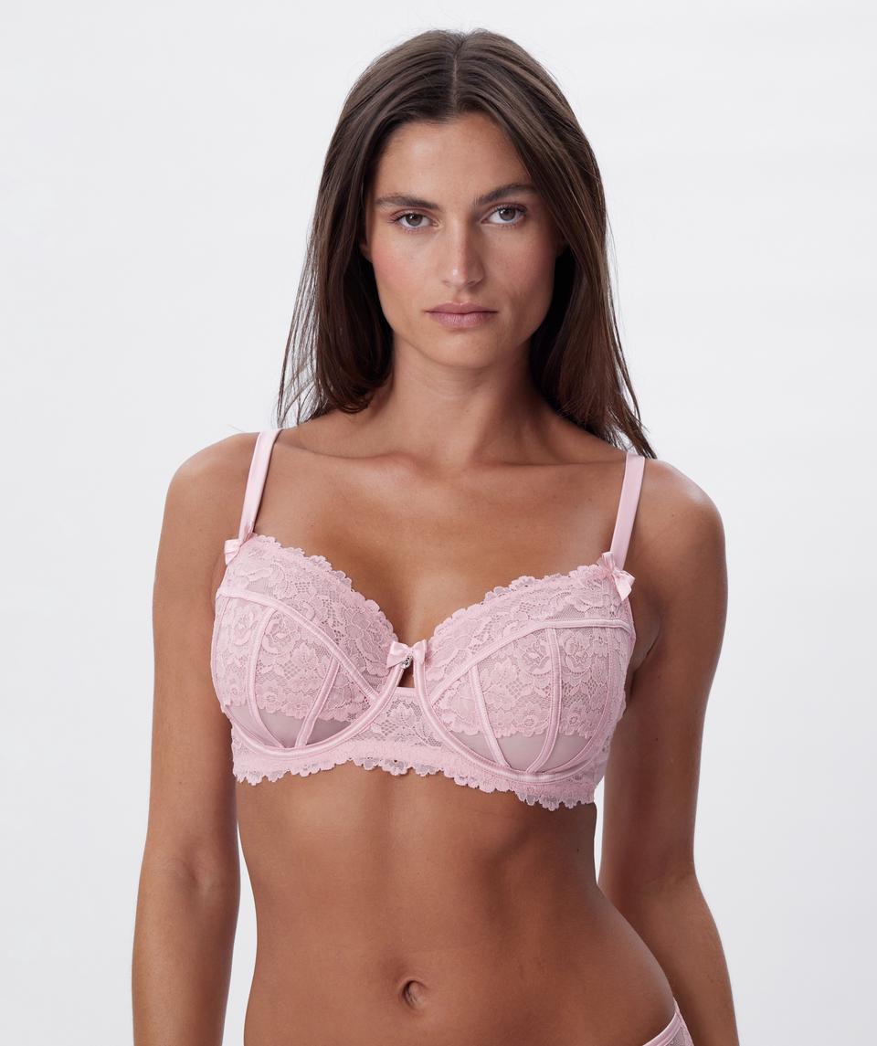 Bethany Full Cup Underwire Bra - Light Pink