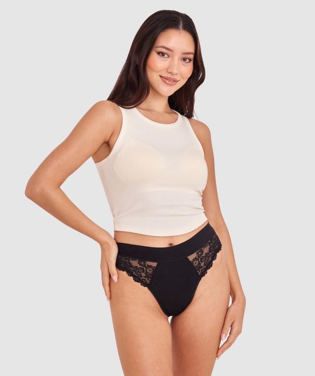 Bethany Period G String - Black