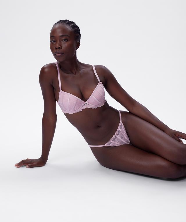 Bethany Push Up Bra - Light Pink