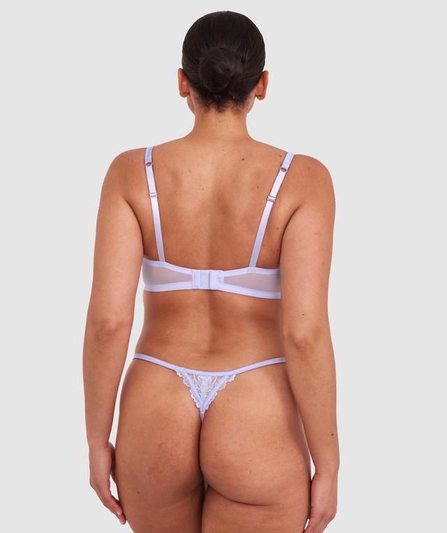 Bethany Push Up Bra - Pale Blue 1