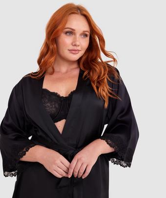 Bethany Short Wrap - Black (BLACK)
