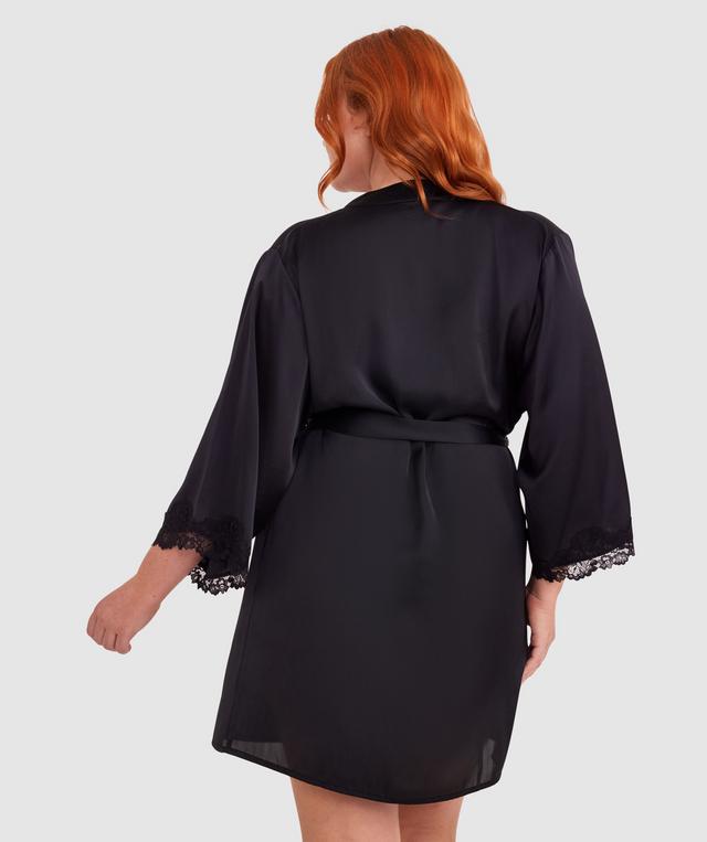Bethany Short Wrap - Black