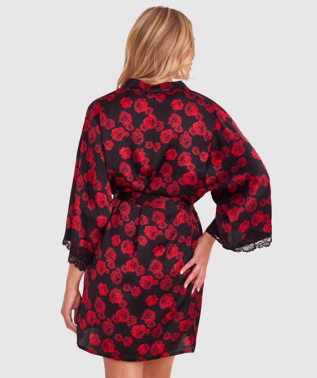 Bethany Short Wrap - Floral Print