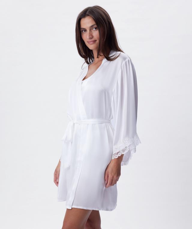 Bethany Short Wrap - Ivory