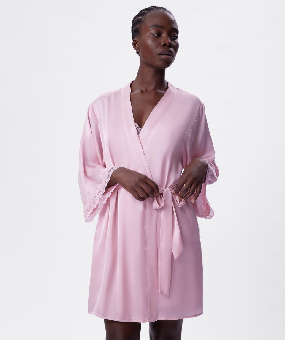 Bethany Short Wrap - Light Pink