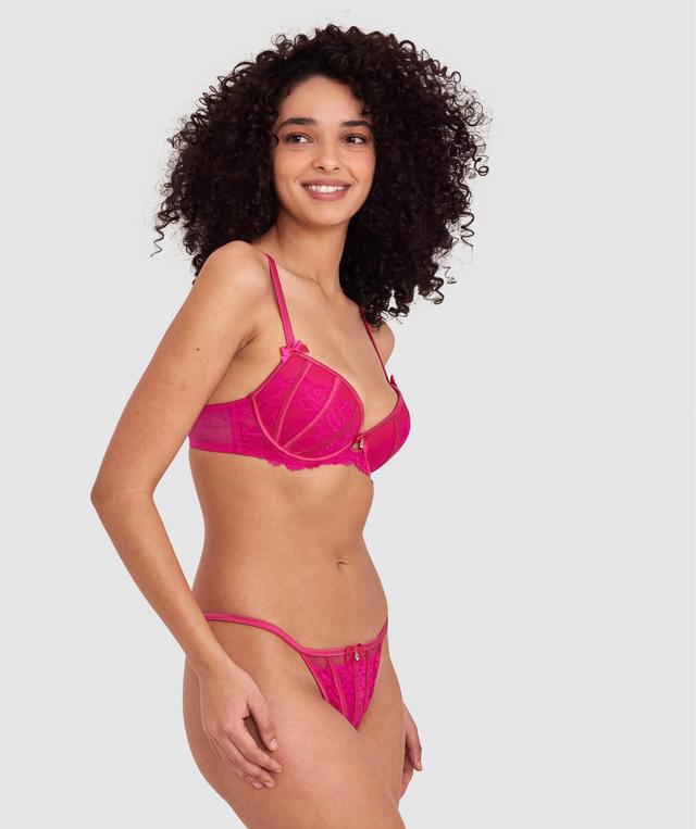 Bethany String - Dark Pink