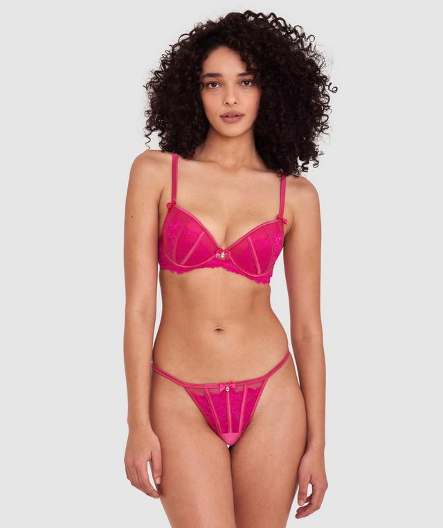 Bethany String - Dark Pink