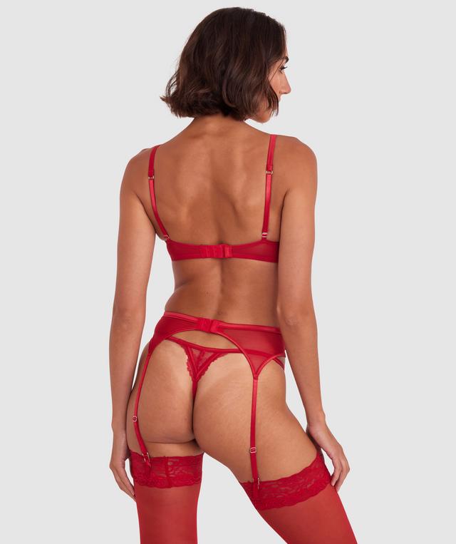 Bethany Suspender - Red