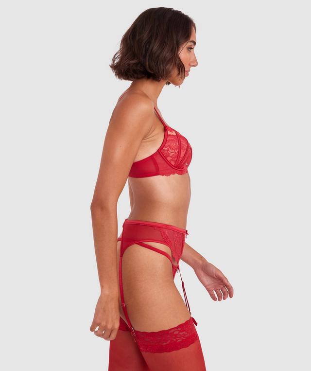 Bethany Suspender - Red