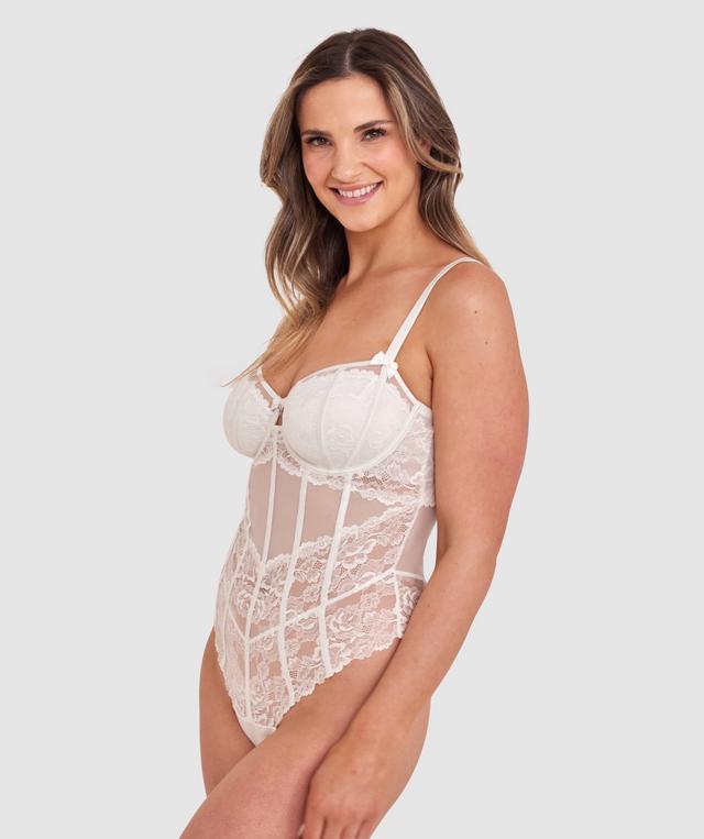 Bethany Underwire Bodysuit - Ivory