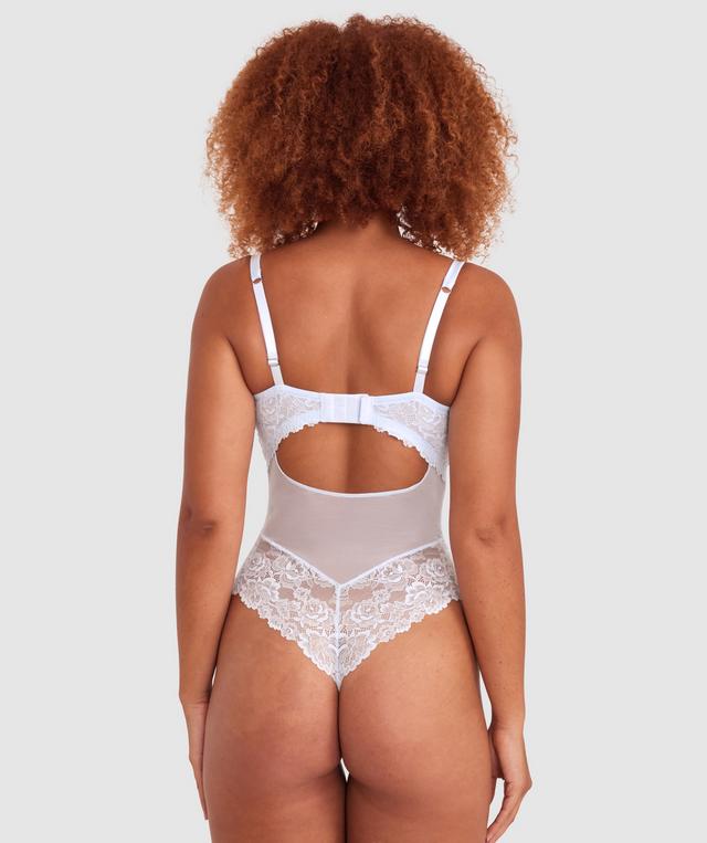 Bethany Underwire Bodysuit - Pale Blue