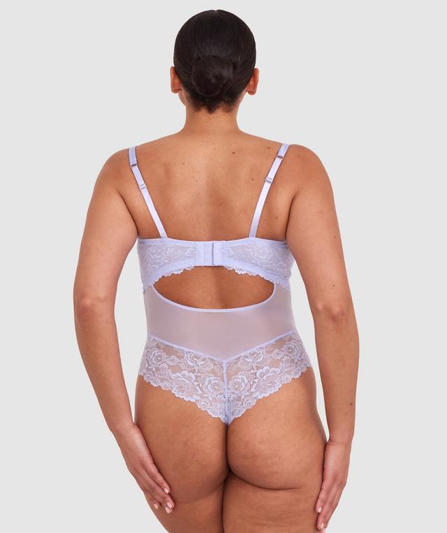 Bethany Underwire Bodysuit - Pale Blue 1